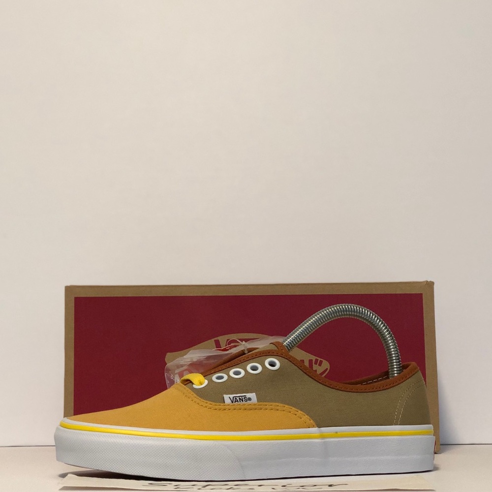 Vans Authentic (Vans Customs) “Yellow/Brown” - Picture 2 of 7
